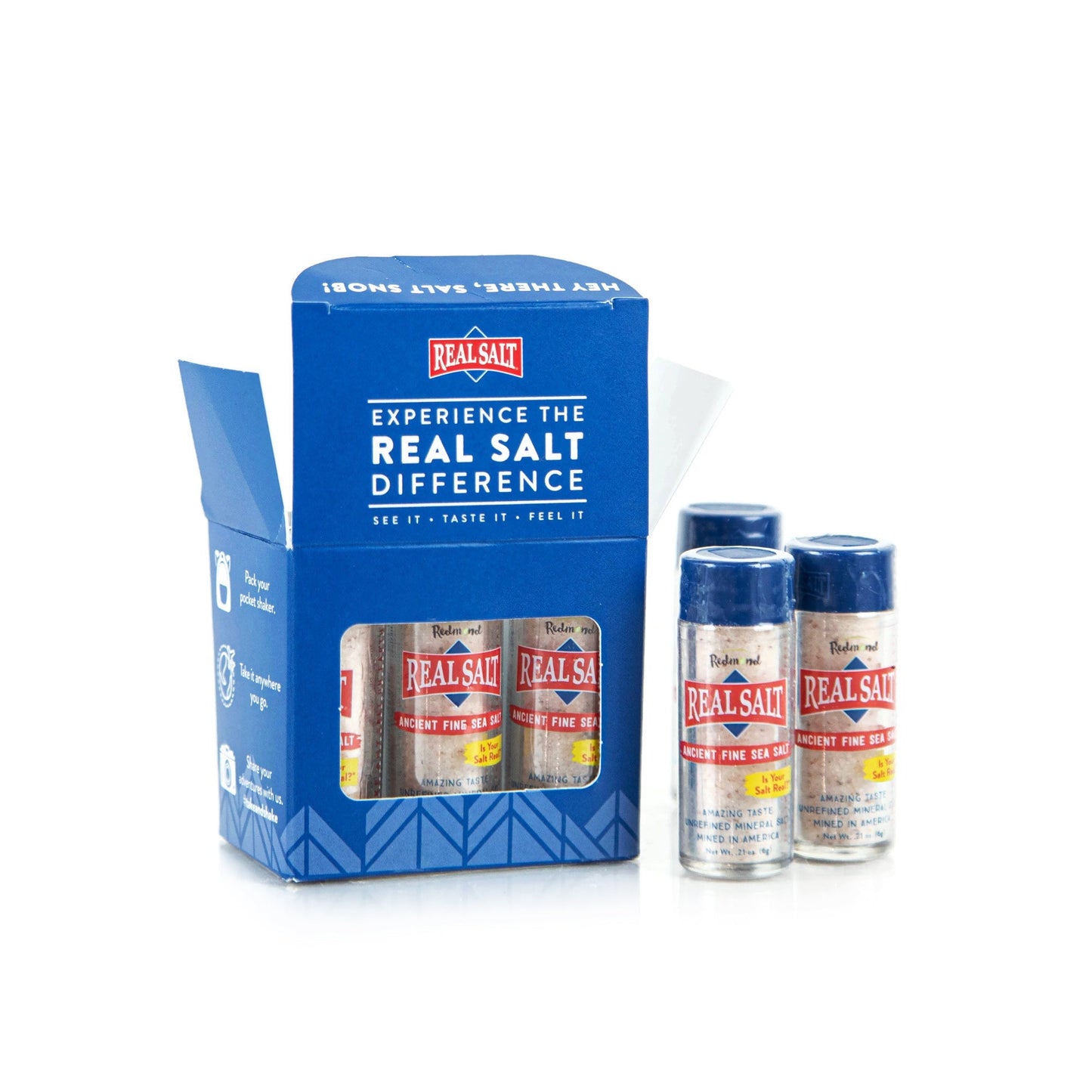 Redmond: Real Salt® Pocket Shaker (6 pack)