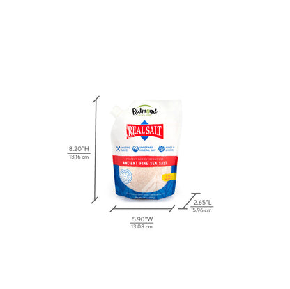 Redmond: Real Salt® Fine Refill Pouch (16 oz.)