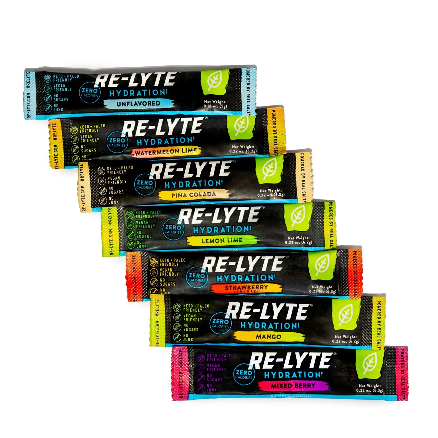 Redmond: Re-Lyte® Hydration Stick Packs (30 Servings)