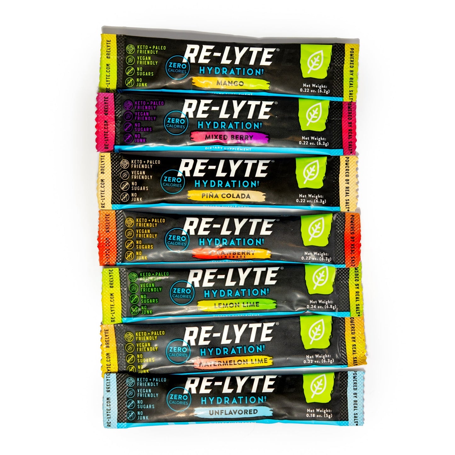 Redmond: Re-Lyte® Hydration Stick Packs (30 Servings)