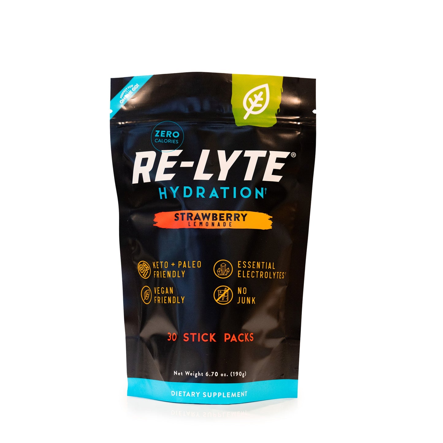 Redmond: Re-Lyte® Hydration Stick Packs (30 Servings)