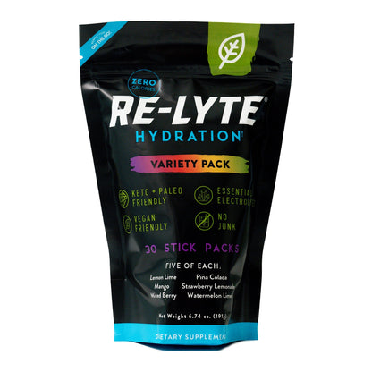 Redmond: Re-Lyte® Hydration Stick Packs (30 Servings)