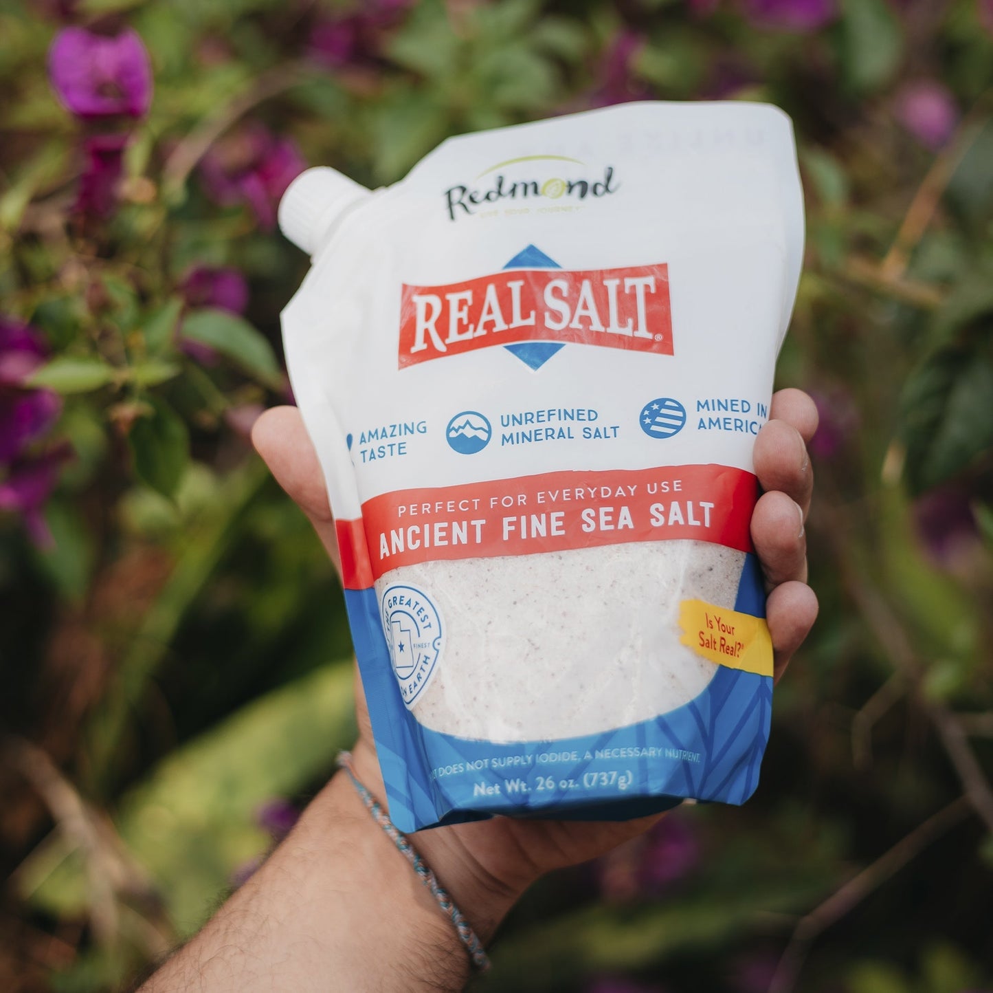 Redmond: Real Salt® Fine Refill Pouch (16 oz.)